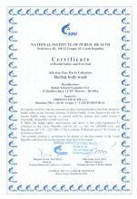 Certificate Siberian Pure Herbs Collection Bylinné tělové mýdlo (Bohyně), 250 ml