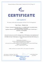 Certificate of safety Ujan Nomo (Rugalmas íj) táplálékkiegészítő, 30 teafilter
