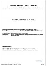 Cocmetic product safety report Siberian Pure Herbs Collection. Крем для рук и ногтей  «Лесная земляника и мята», 75 мл
